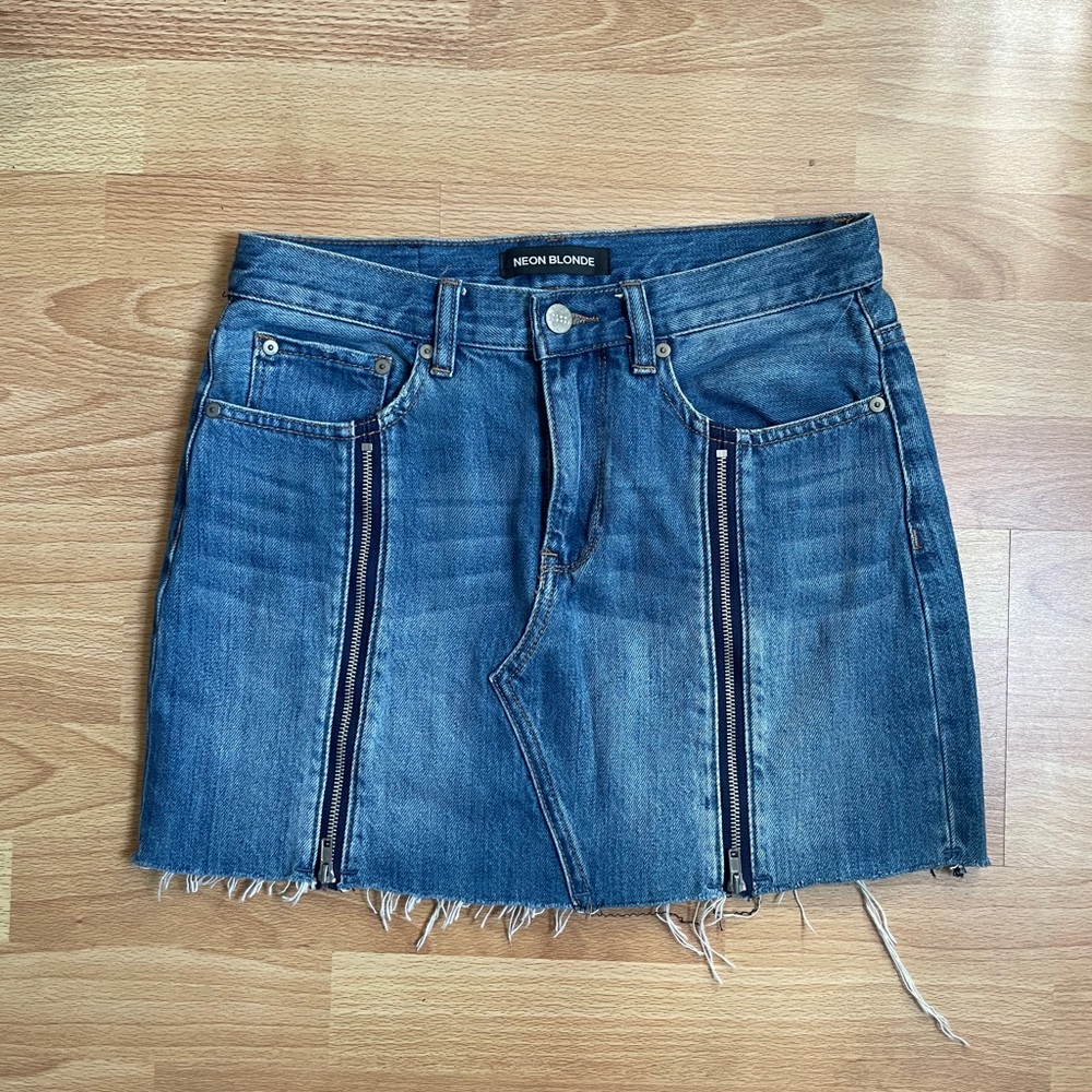 Planet Blue Denim Skirt